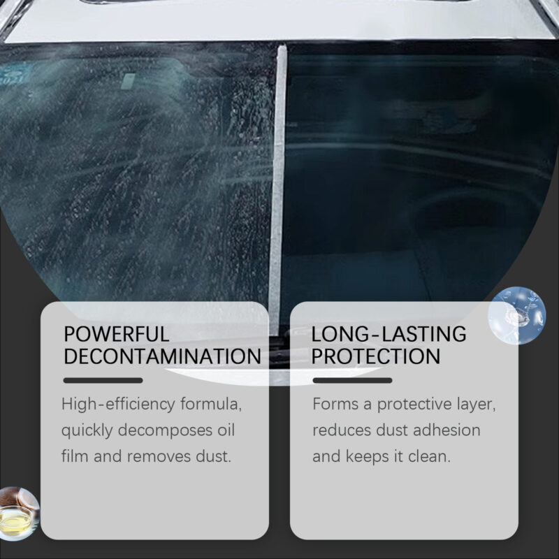 Rayhong Nano Coating Brush: Fast Car Glass Cleaner, Rain Protection & Surface-Safe - Image 4