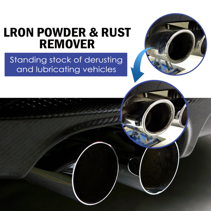 Rayhong Rust Remover & Cleaner: Car Exhaust/Interior Rust Removal, Multi-Purpose Fast-Acting Surface-Safe - Image 5