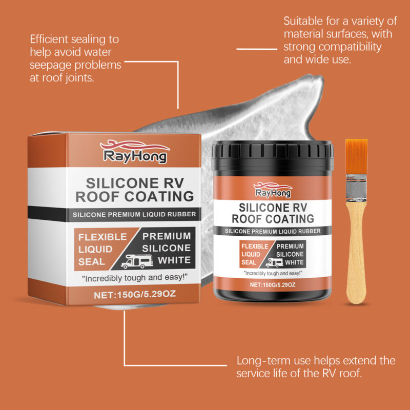 Rayhong RV Roof Sealant: Waterproof Leak Repair, Long-Lasting Protective Coating - Image 4