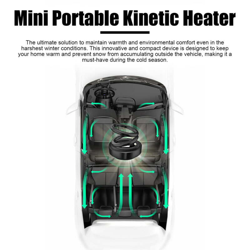 Rayhong Solar Car Heater: Fast-Acting Interior Defrost, Snow Prevention Radiator - Image 6