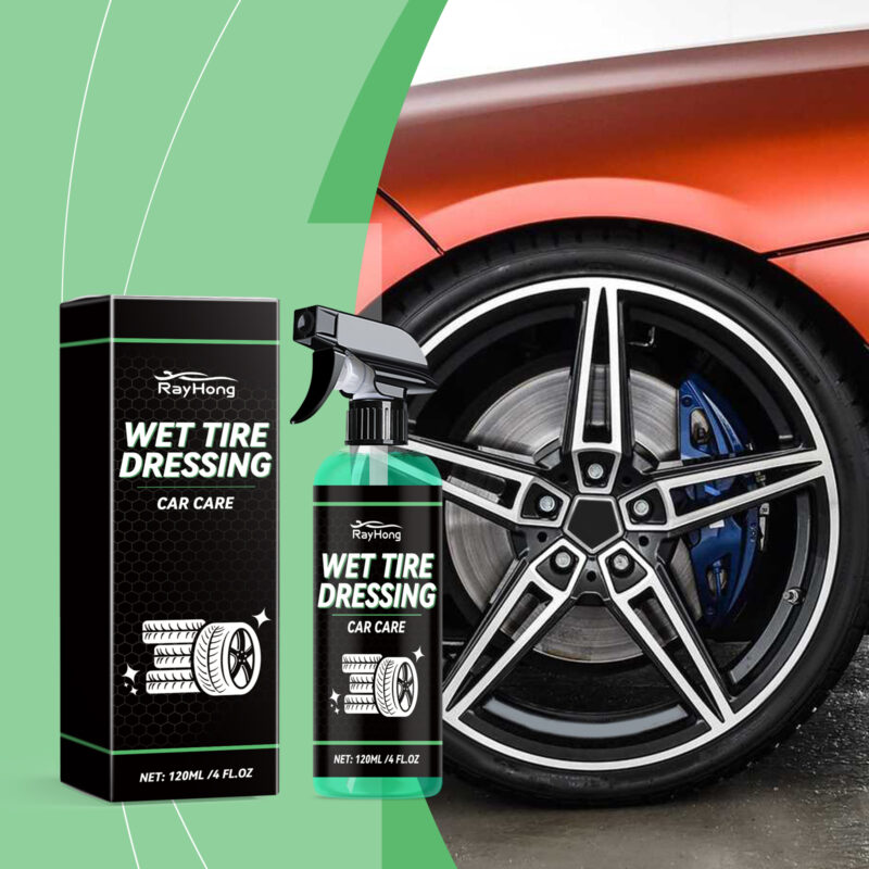 Rayhong Tire Cleaner Protectant: Multi-Purpose Foam for Bright, Safe Tires - Image 2