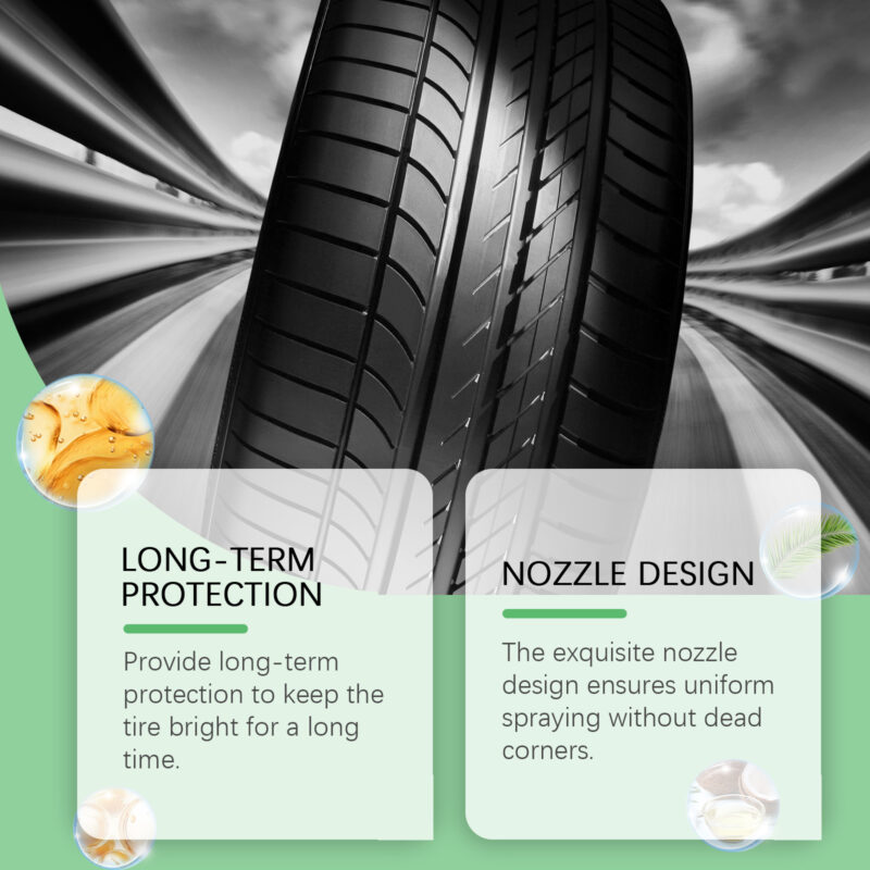 Rayhong Tire Cleaner Protectant: Multi-Purpose Foam for Bright, Safe Tires - Image 3