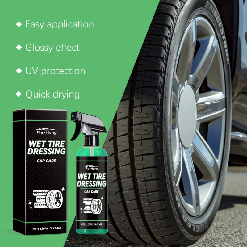 Rayhong Tire Cleaner Protectant: Multi-Purpose Foam for Bright, Safe Tires - Image 4