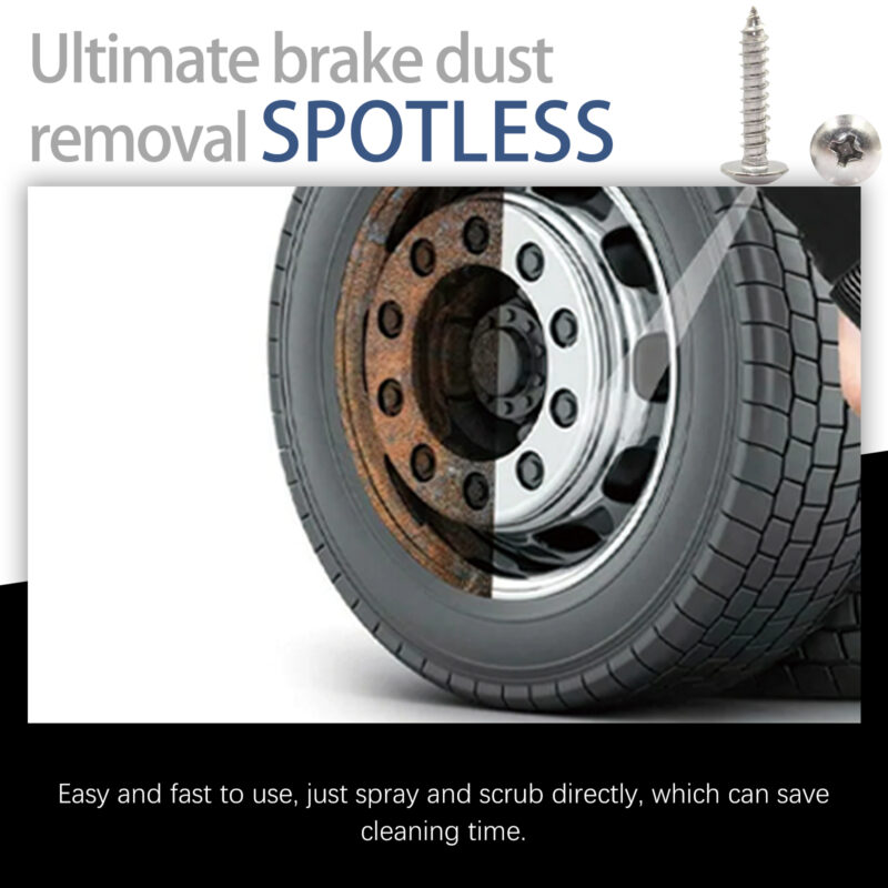 Rayhong Wheel Cleaner: Fast-Acting Rust Remover, Multi-Purpose Wheel Stain Removal - Image 4