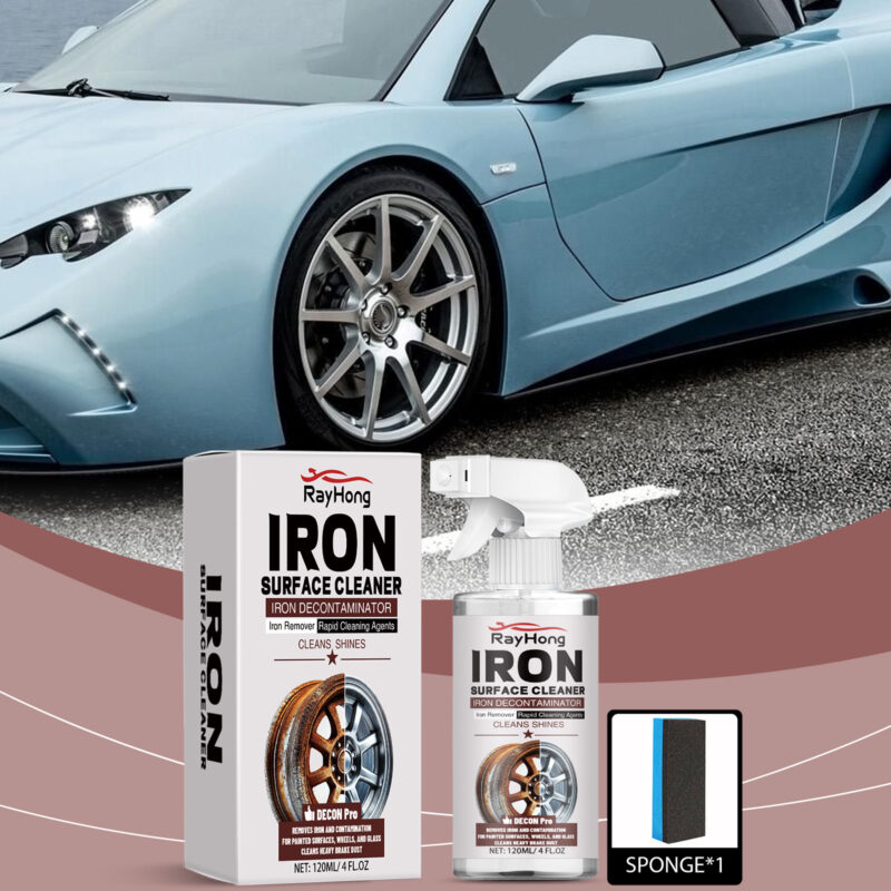 Rayhong Fast-Acting Wheel Rust Remover | Tire Rim Cleaner, Safe Surface Formula - Image 2