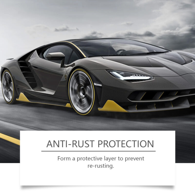 Rayhong Fast-Acting Wheel Rust Remover | Tire Rim Cleaner, Safe Surface Formula - Image 3