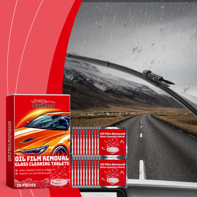 Rayhong Windshield Cleaning Tablets: Fast-Acting, Safe Stain Remover & Waterproofing - Image 2