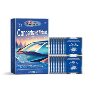 Rayhong effervescent windshield cleaning tablets for fast-acting car window stain removal