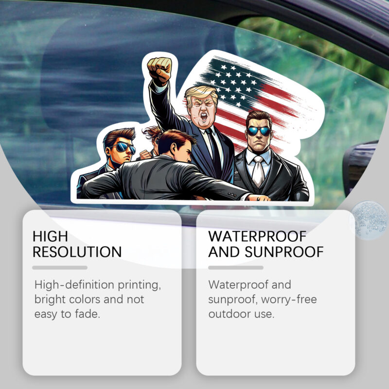 Vibrant Car Window Stickers – Multi-Purpose Decor, Surface-Safe, Easy Apply - Image 3