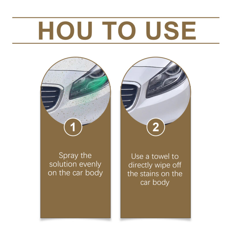 Waterless Car Wash Coating: Fast-Acting Exterior Cleaner, Stain Removal & Protective Formula - Image 6