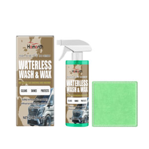 Waterless car wash coating fast-acting exterior cleaner for quick detailing