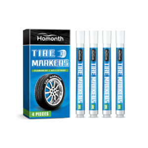 White tire paint pen for durable
